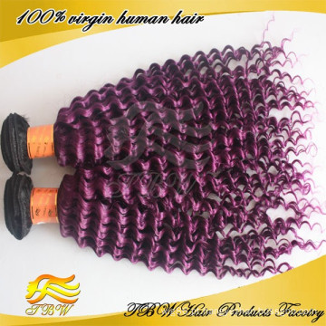 2014 Nova Chegada Cor Natural Virgem Mongol Kinky Curly Tecer Cabelo Humano